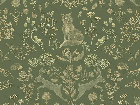 Woodland Fox Blooms