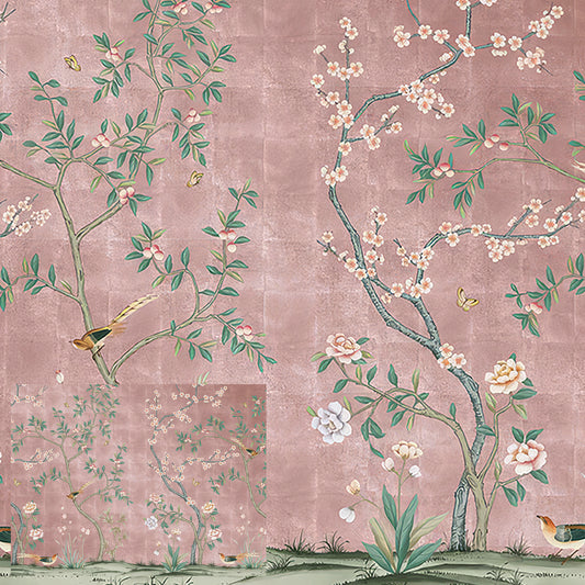 Mauve Blossom Aviary