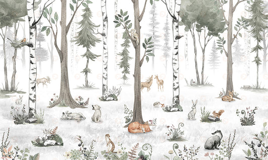 White Woodland