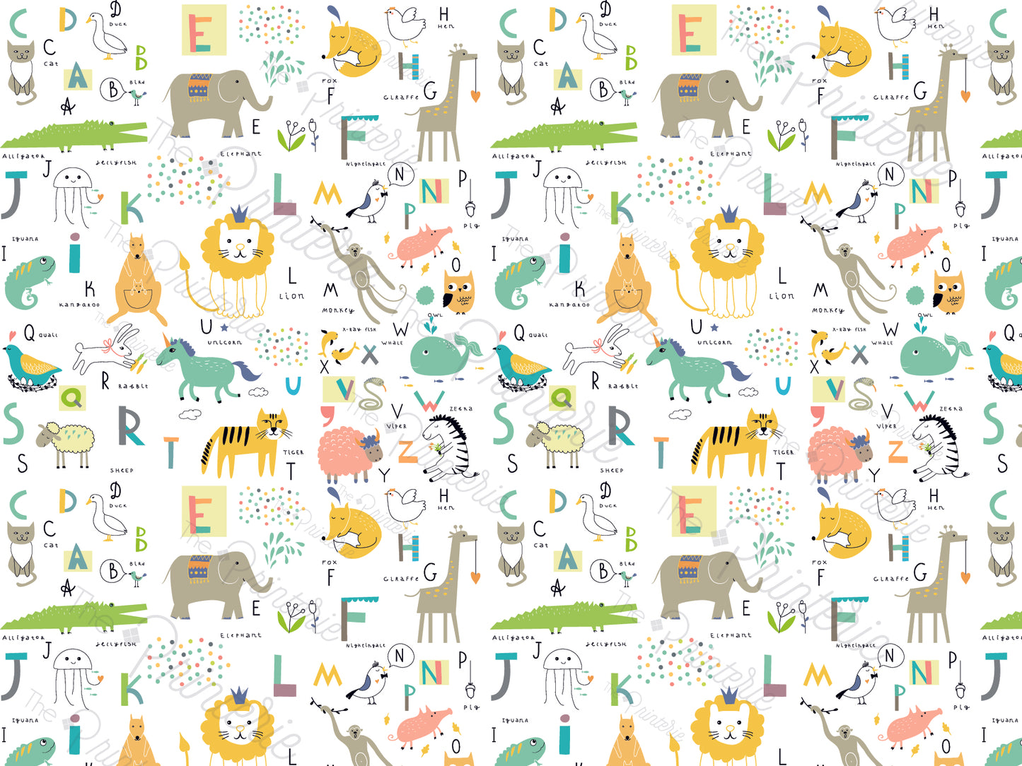 Alphabet & Animals