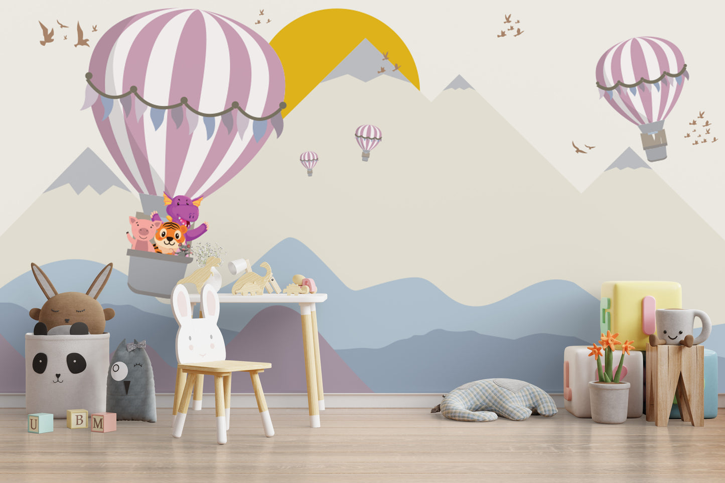Animals & Hot Air Balloons