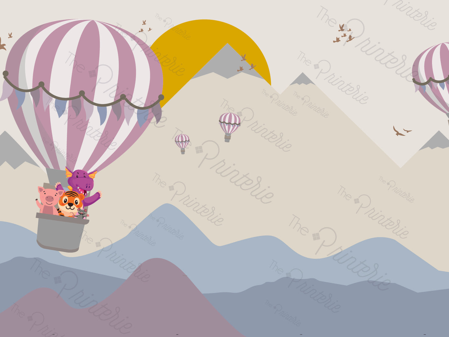 Animals & Hot Air Balloons