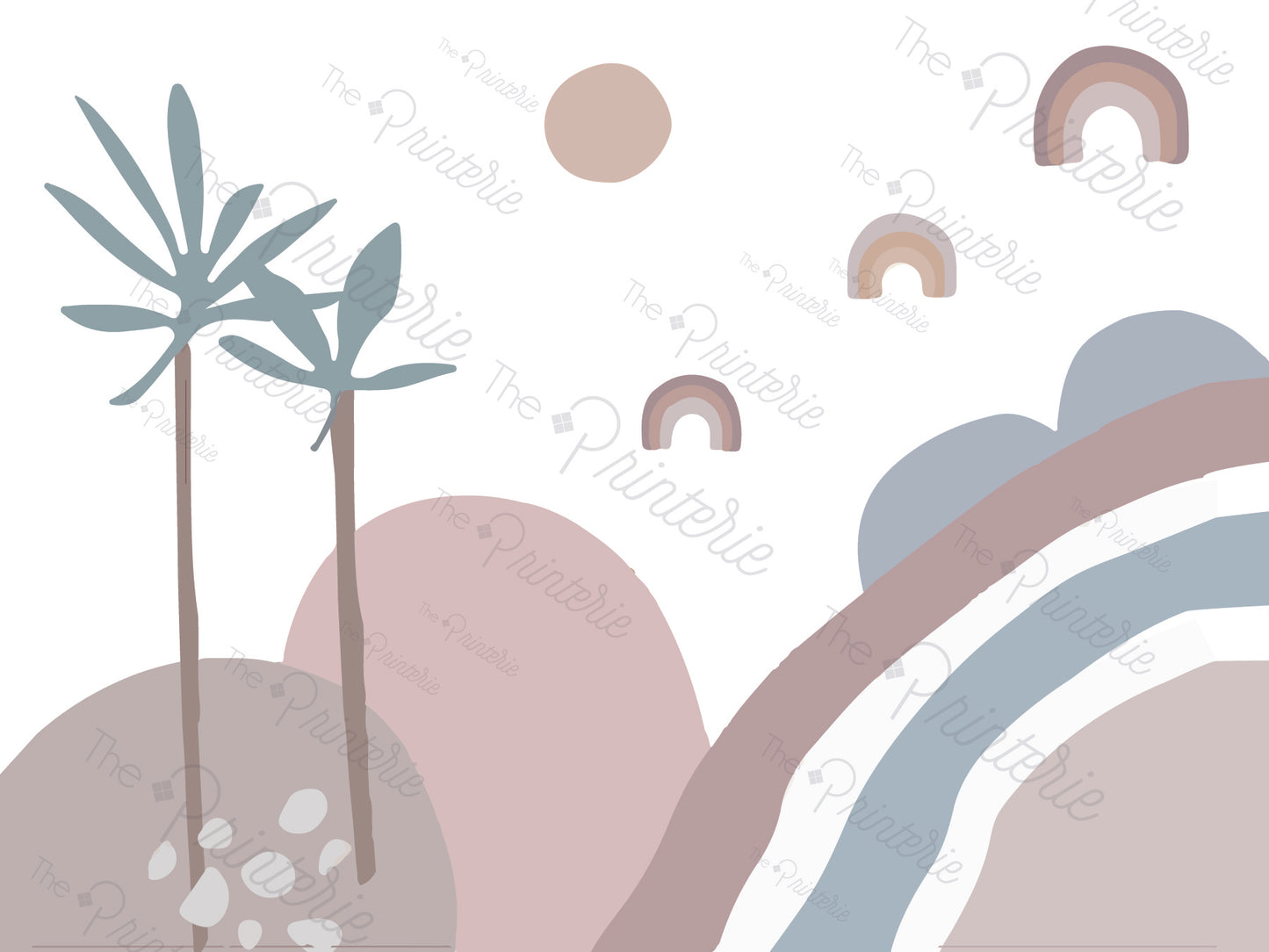 Boho Chic Mural