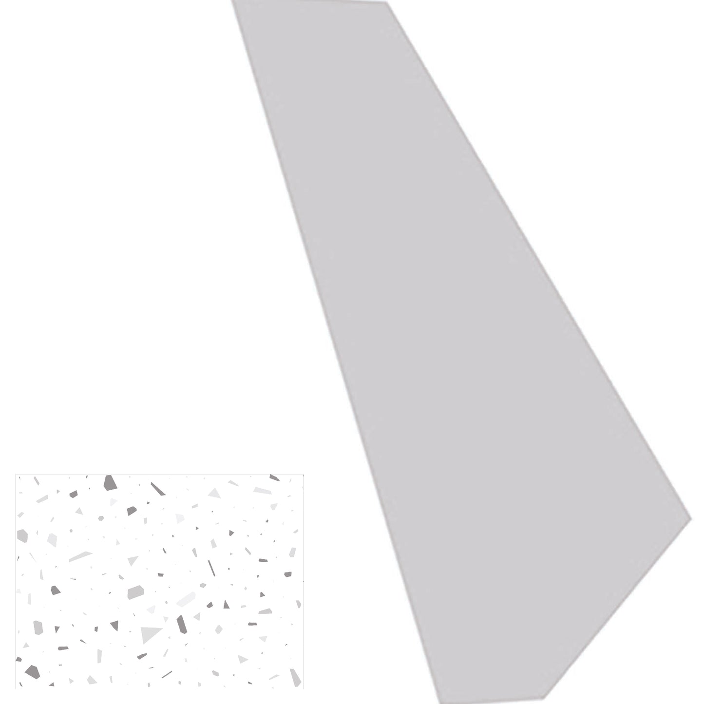 Gray Terrazo