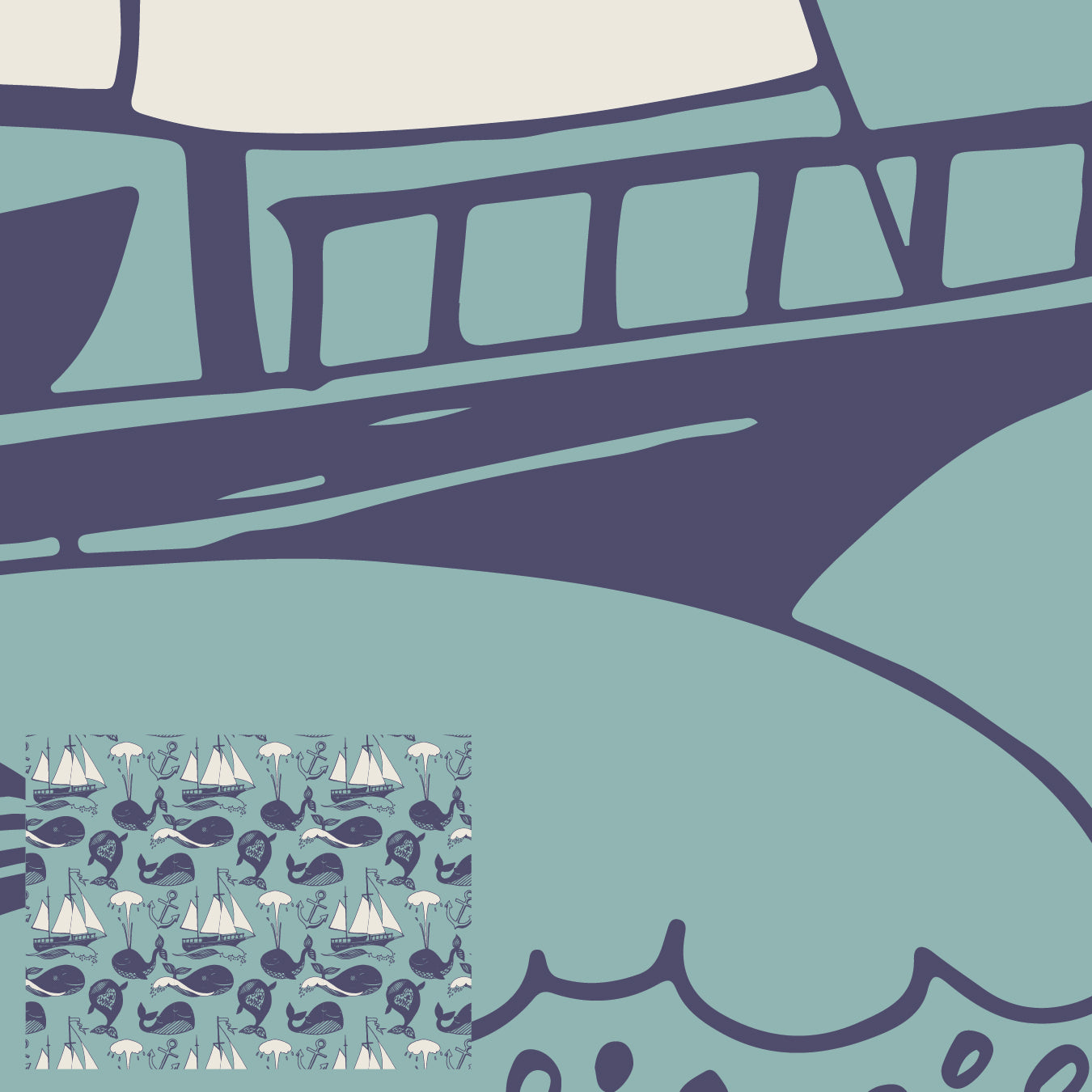 Teal Whales