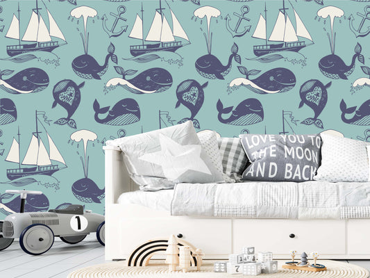 Teal Whales