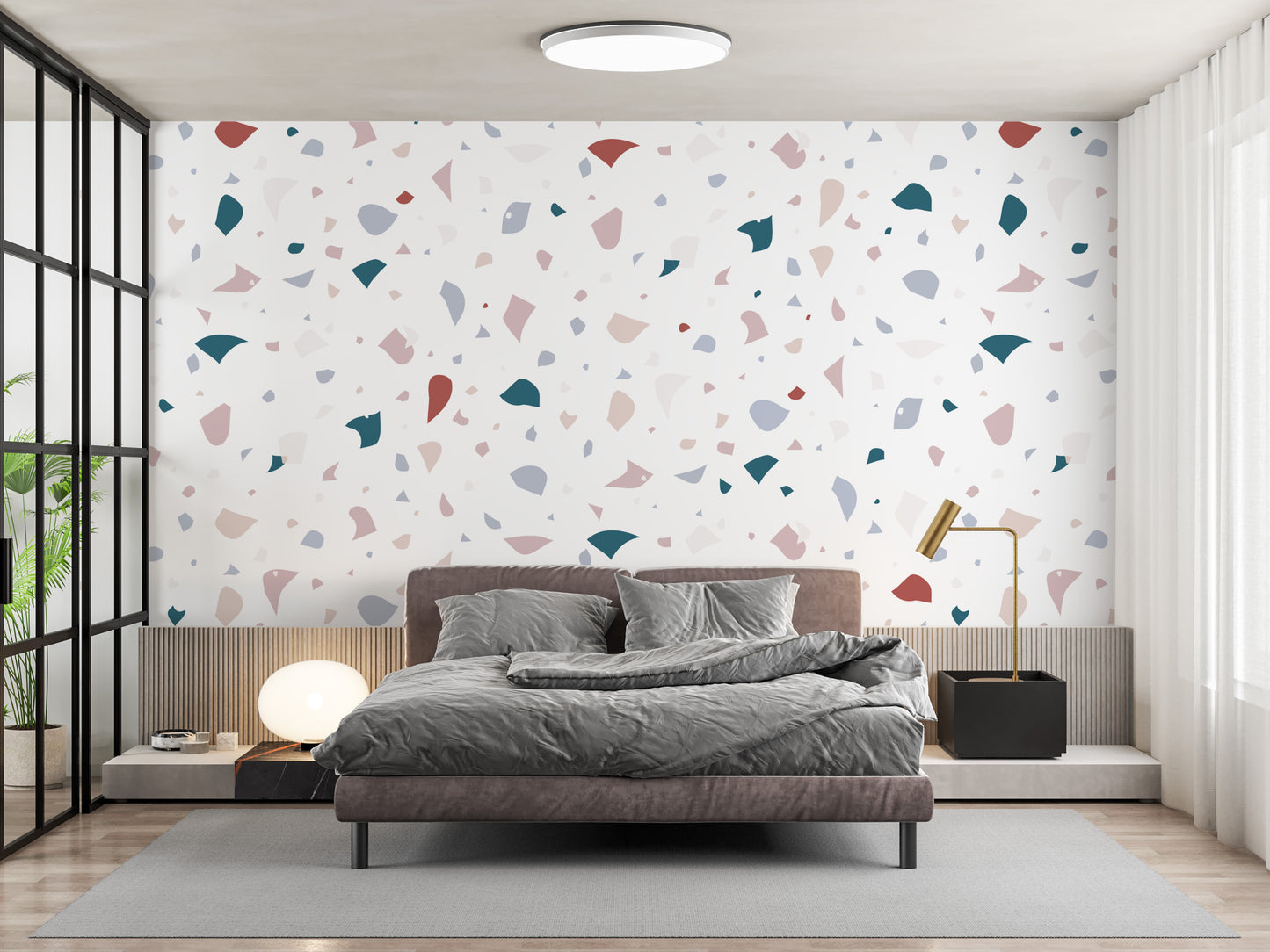 Terrazzo Teal & Blush