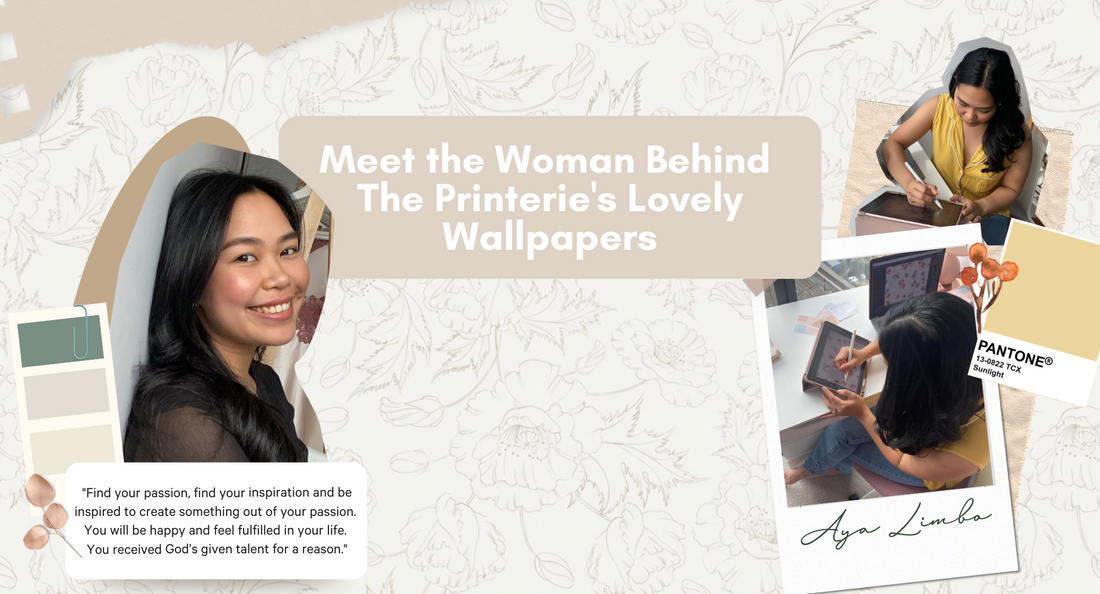 Meet the Woman Behind The Printerie's Lovely Wallpapers