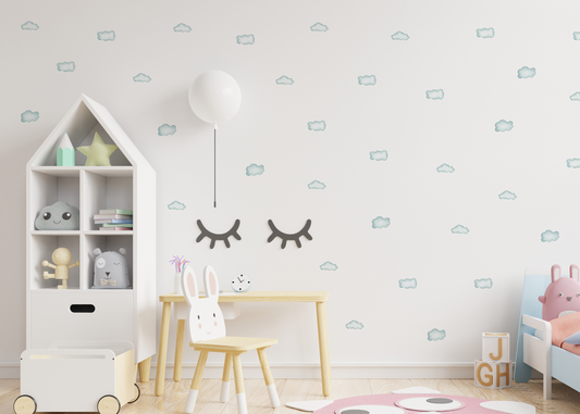 Clouds Removable Sticker Decals