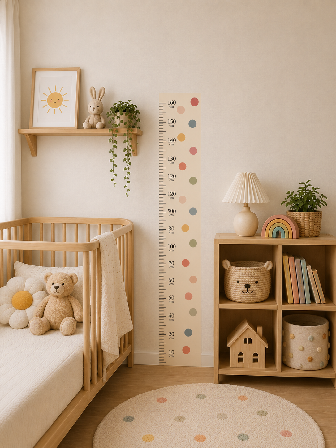 Polka Dots Height Chart