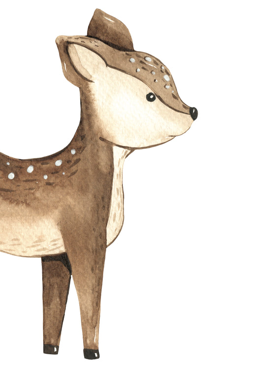 Forest Animals 2-PC Wall Art Canvas Prints