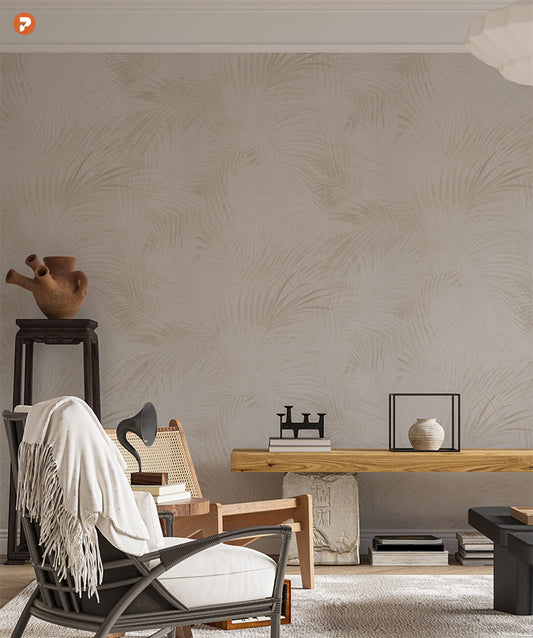 Palm Leaves | Beige