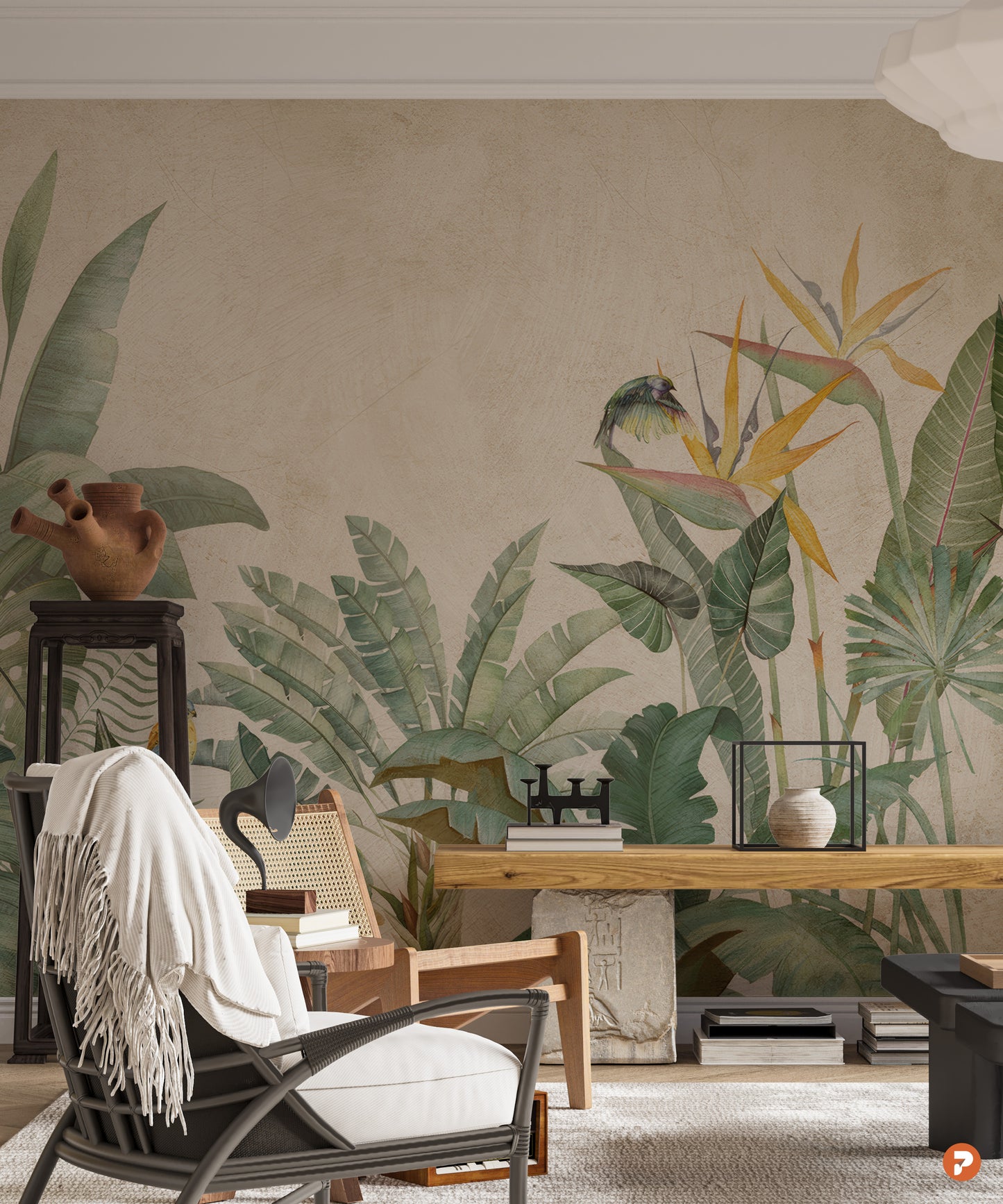 Tropical Jungle Mural