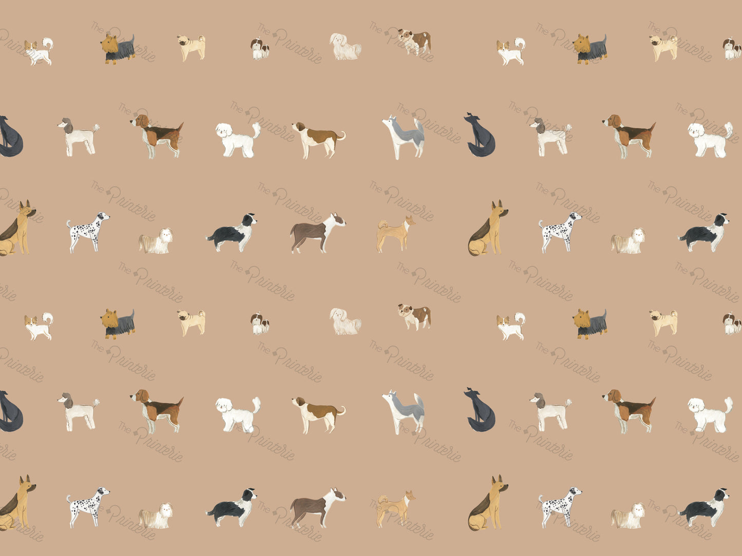 Doggy Seamless Wallpaper