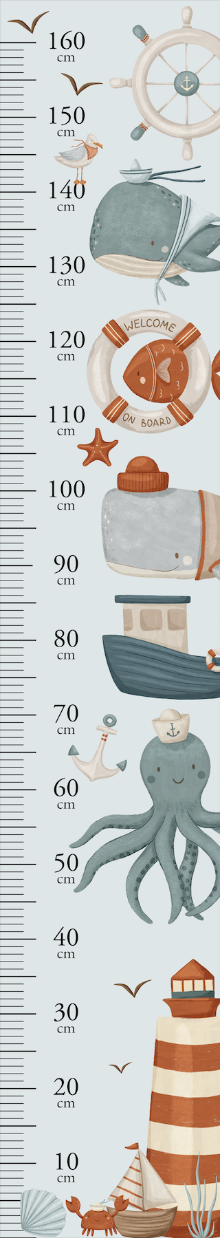 Sea Voyage Height Chart