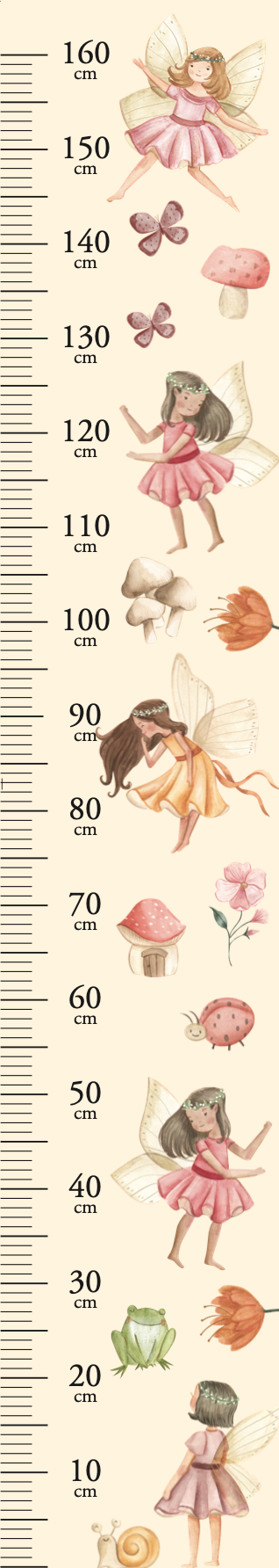 Fairies Height Chart