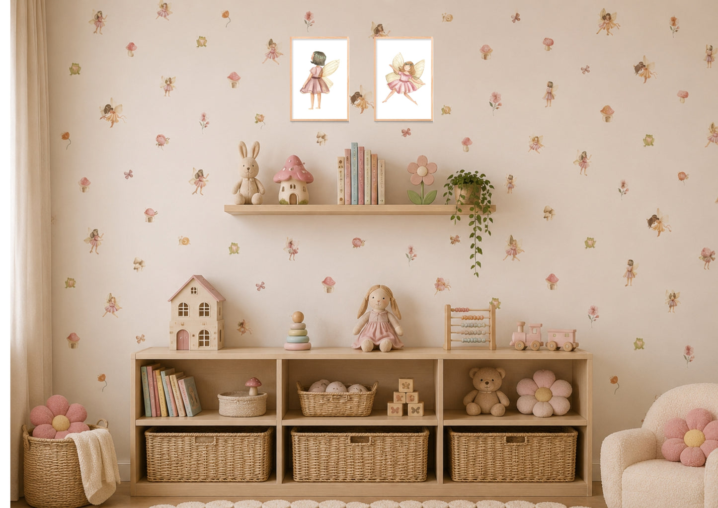 Fairies Removable Sticker Decals