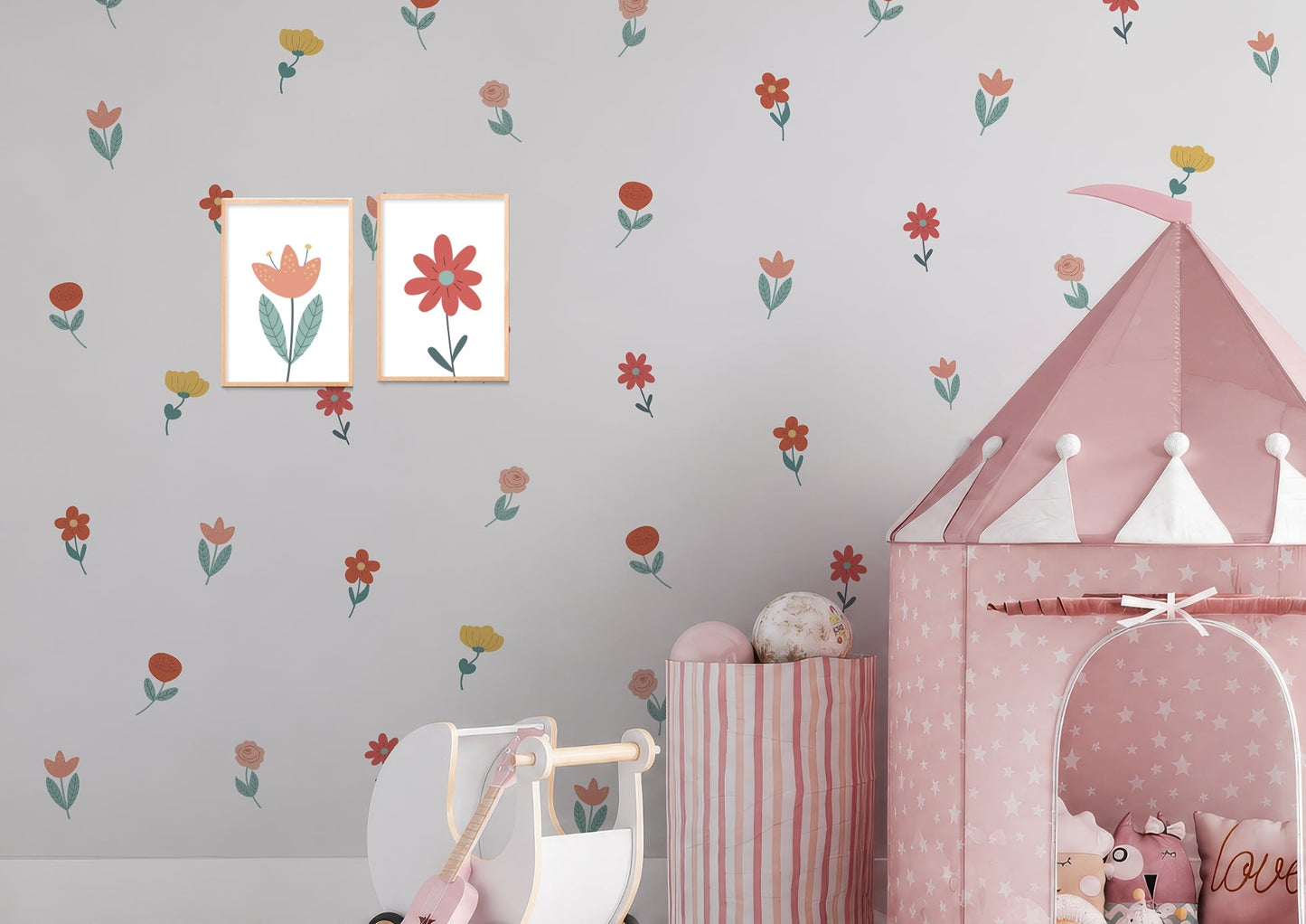 Minimal Botanical Removable Sticker Decals