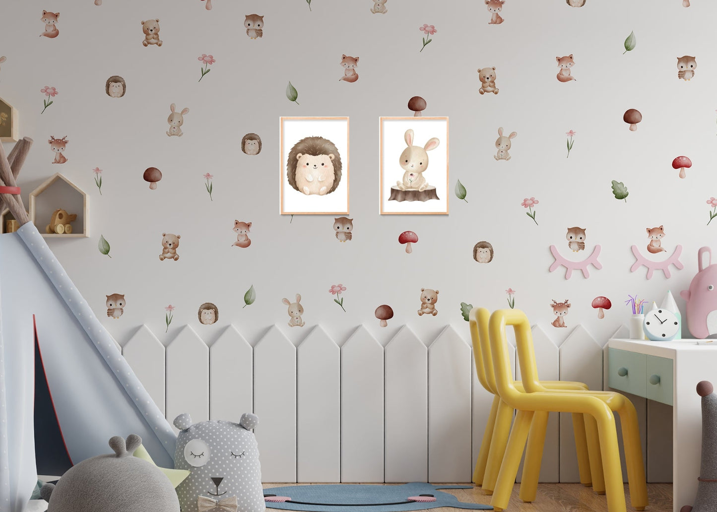 Woodland 2-PC Canvas Wall Art Prints