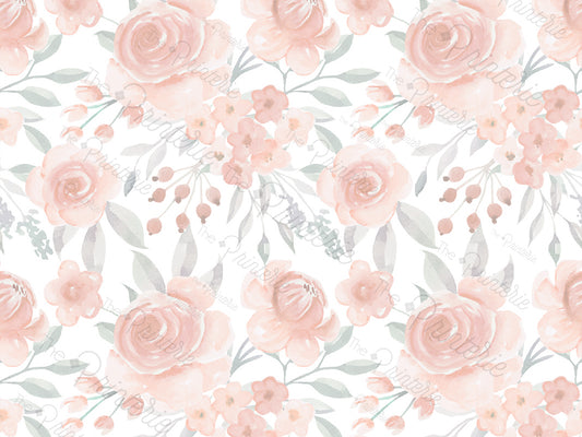 Rose and Berry Blossoms