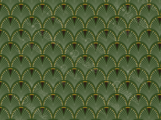 Emerald Palmette