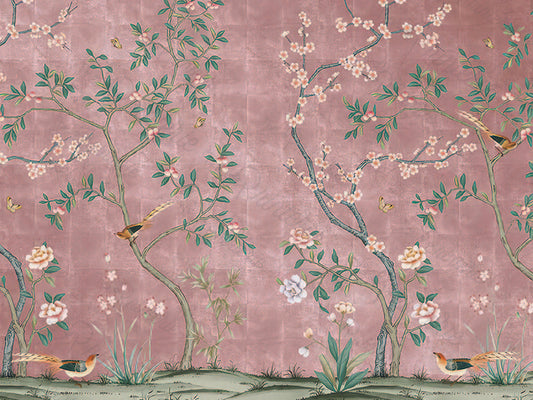 Mauve Blossom Aviary