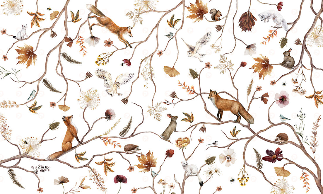 Playful Series | Forest | White