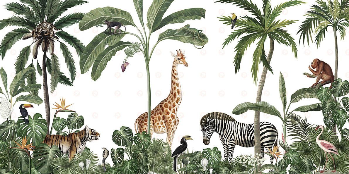 Jungle Jive | White