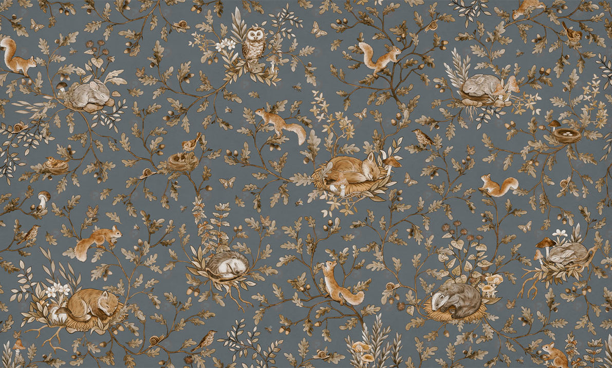 Playful Series | Woods | Vintage Blue