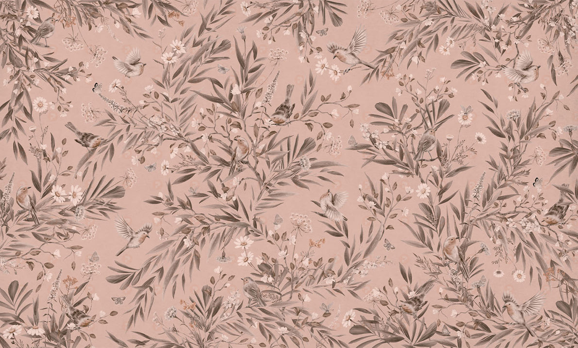 Playful Series | Robins | Mono Pink
