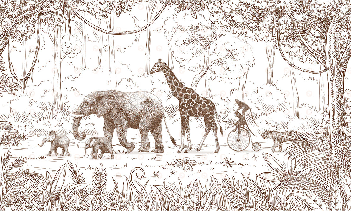 Animals Parade | Brown