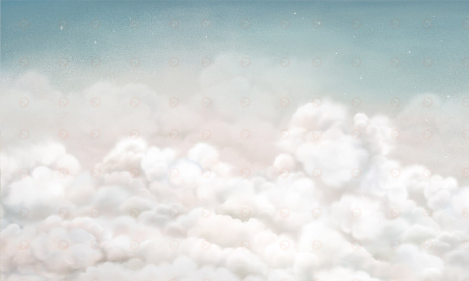 Calming Clouds | Blue
