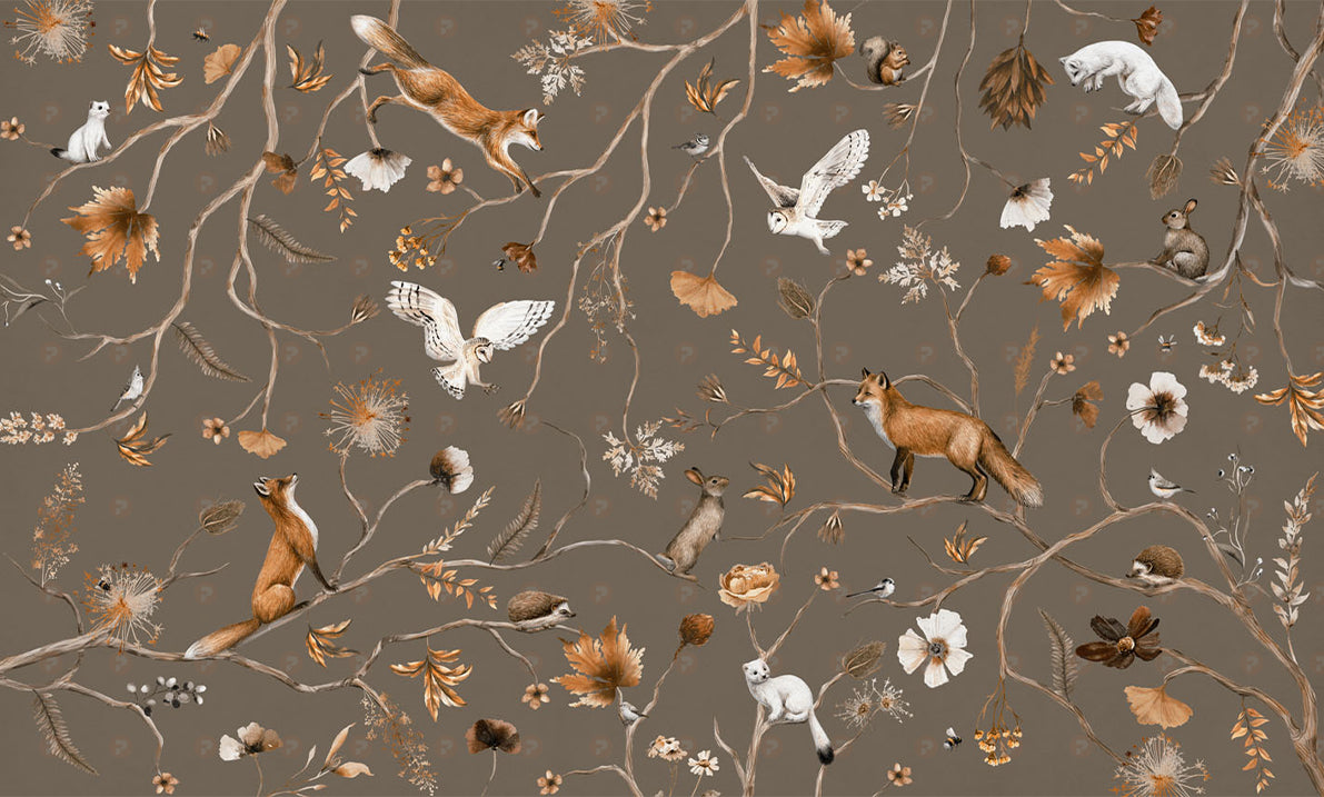 Playful Series | Forest |Taupe
