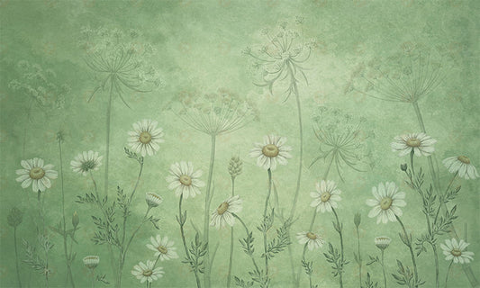 Dazzling Daisies | Green