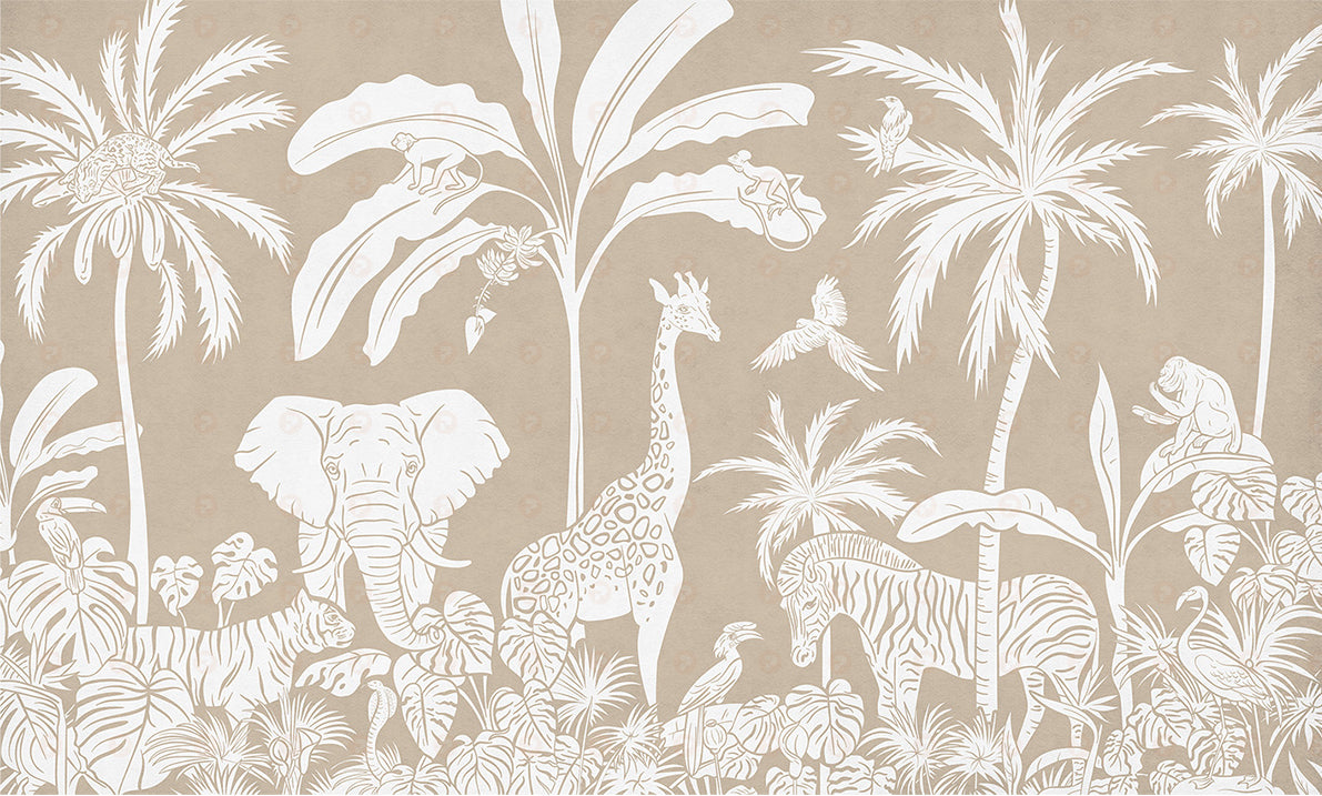 Monochrome Jungle | Brown