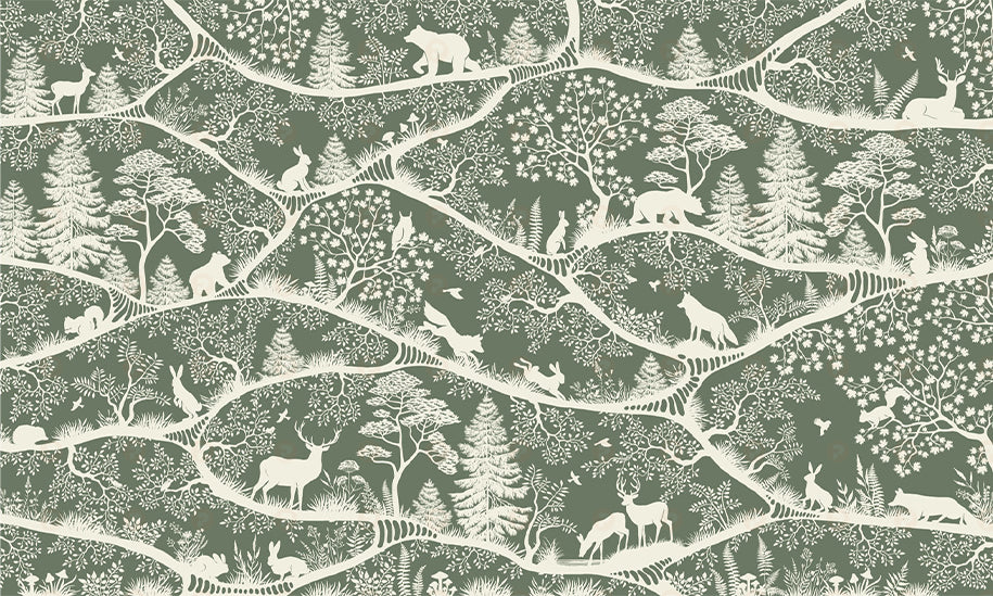 Nordic Nature | Green White