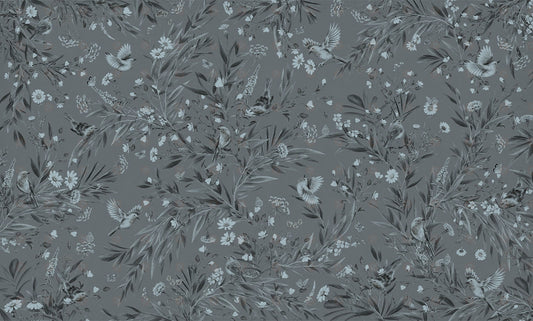 Playful Series | Robins | Mono Blue