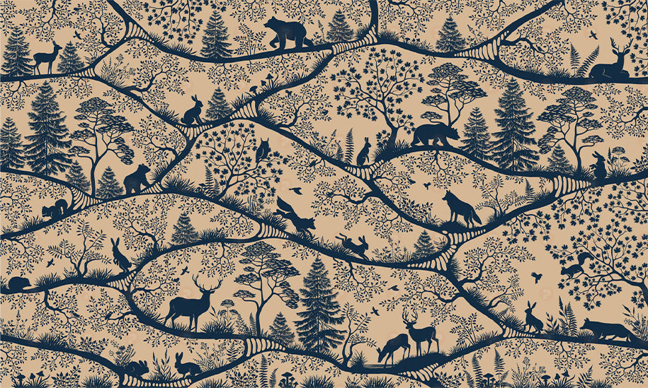 Nordic Nature | Beige Blue