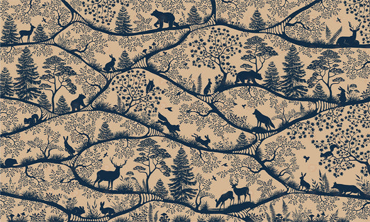 Nordic Nature | Beige Blue