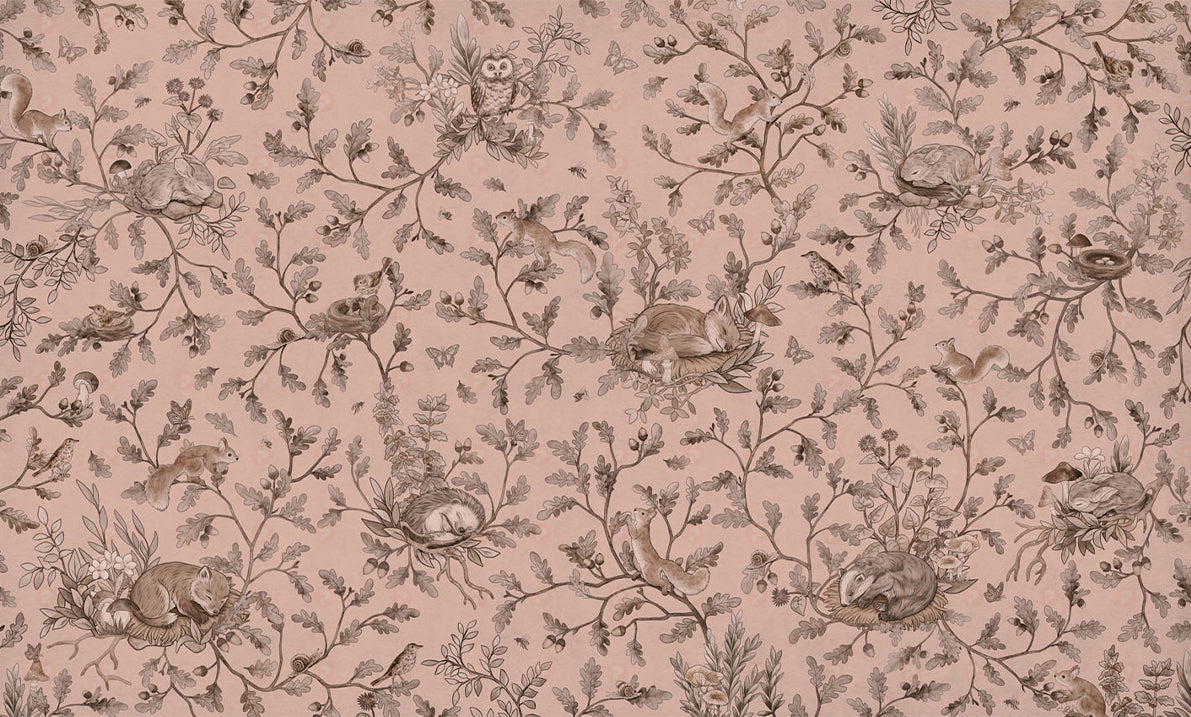Playful Series | Woods | Mono Pink