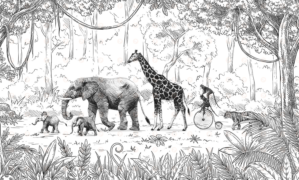 Animals Parade | BW