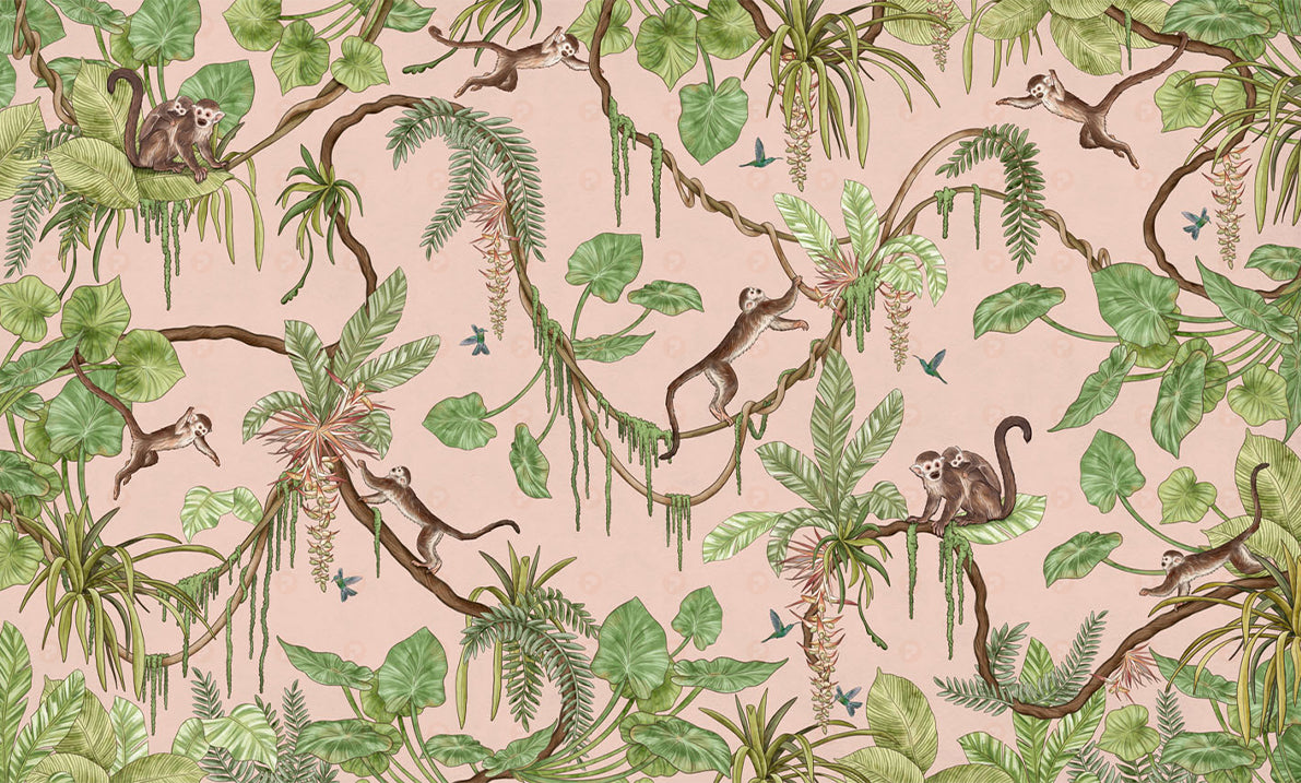 Playful Series | Monkey | Pink