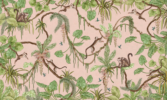 Playful Series | Monkey | Pink
