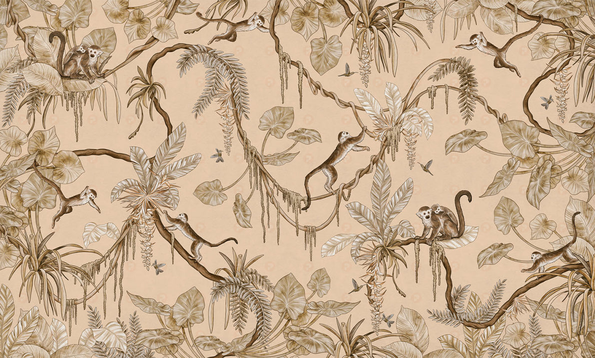 Playful Series | Monkey | Vintage Beige