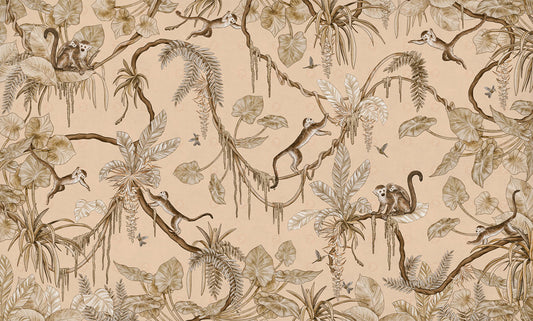 Playful Series | Monkey | Vintage Beige