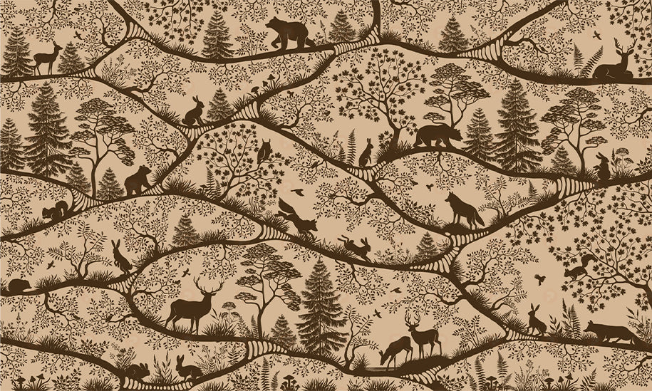 Nordic Nature | Beige Brown