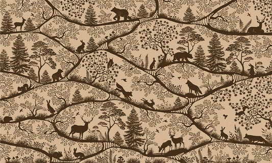 Nordic Nature | Beige Brown
