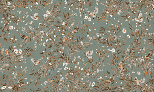 Playful Series | Robins | Vintage Green