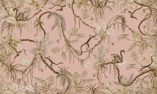 Playful Series | Monkey | Vintage Pink