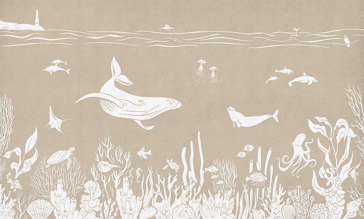 Monochrome Sea | Brown